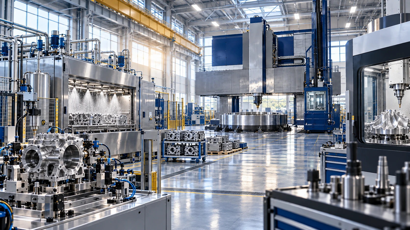 Representação de máquinas industriais para a indústria brasileira